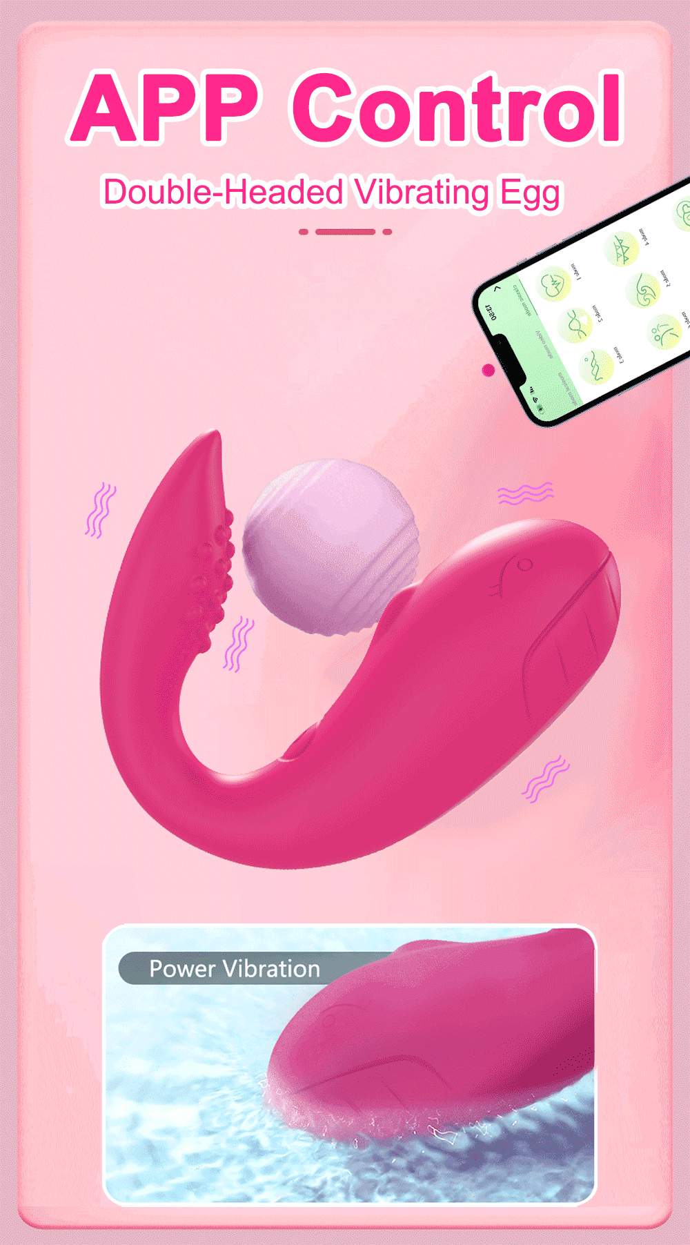 Wireless Bluetooth APP Vibrator Egg for Women Clit Clitoris Stimulator Wearable G Spot Vibrating Female Love Egg Adult Sex Toys