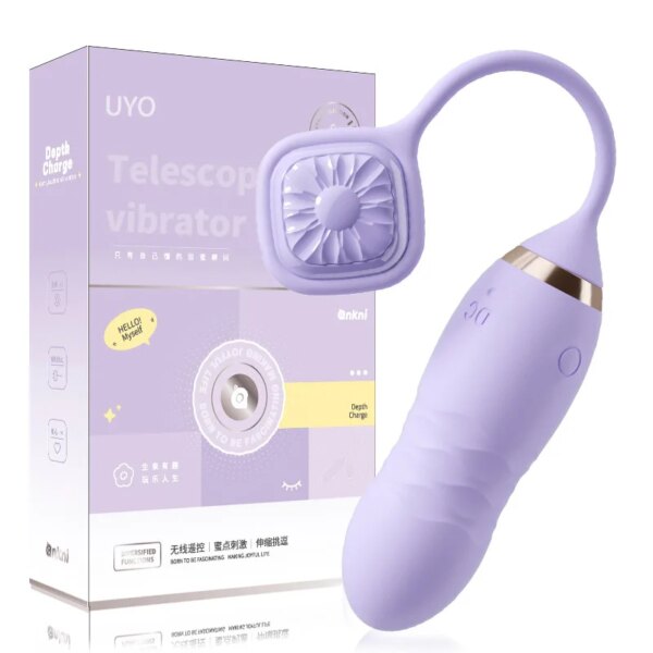 Female Telescopic Thrust Gun Vibrator G-Spot Stimulation Wireless Remote Control Wearable Vibrator Woman Sex Toys Adult sex shop