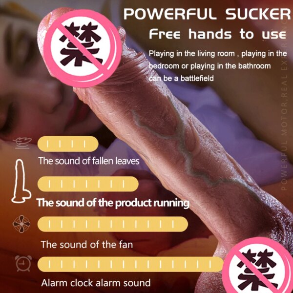 Telescopic Rotation Vibrator Realistic dildo Sex Toys vibrator With Suction Cup Heating Penis Remote Control Vibrator for Women