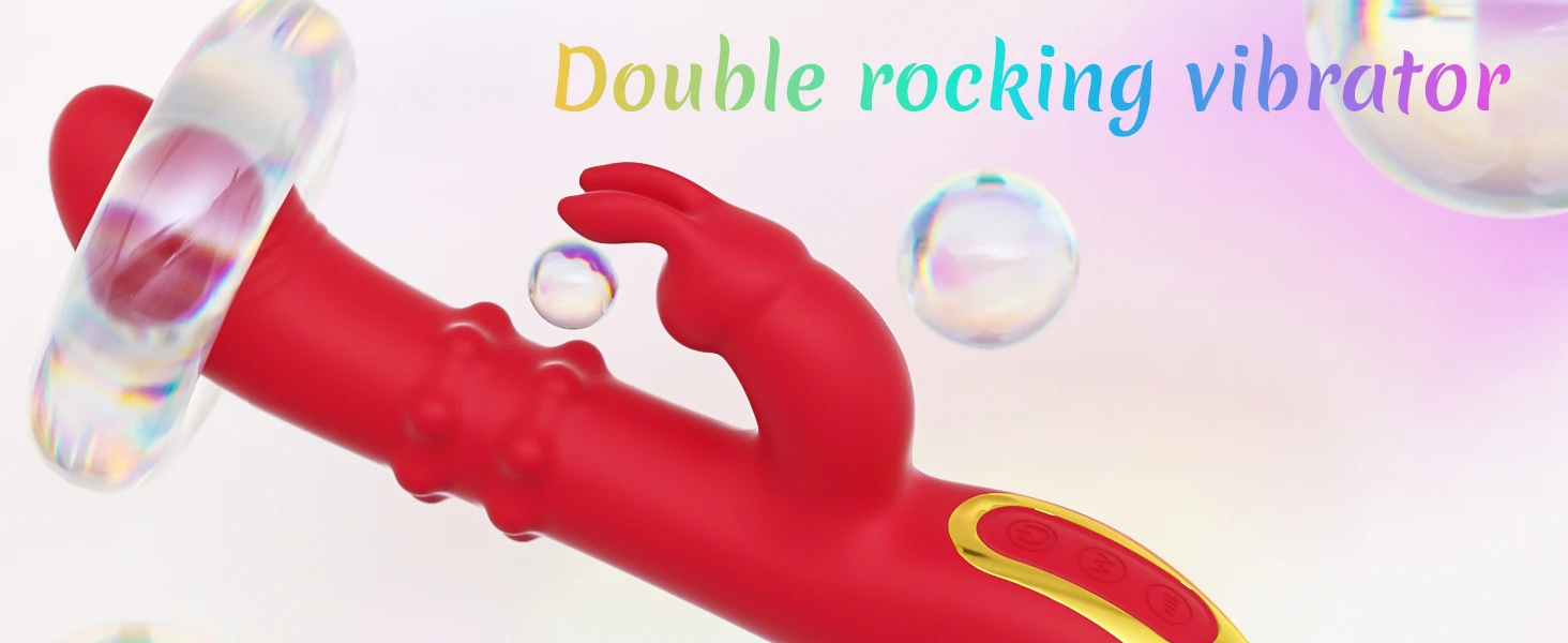 SENSIVO 360 Rotation Thrusting Vibrator for Women 3 in 1 Clitoris Stimulator Telescopic Dildo rotating beads Female Masturbation SENSIVO 360 Rotation Thrusting Vibrator for Women 3 in 1 Clitoris Stimulator Telescopic Dildo rotating beads Female Masturbation
