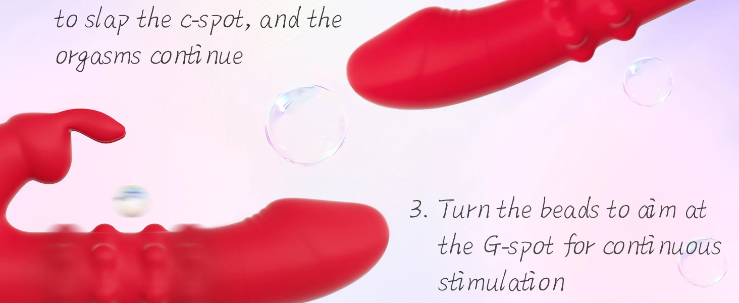 SENSIVO 360 Rotation Thrusting Vibrator for Women 3 in 1 Clitoris Stimulator Telescopic Dildo rotating beads Female Masturbation SENSIVO 360 Rotation Thrusting Vibrator for Women 3 in 1 Clitoris Stimulator Telescopic Dildo rotating beads Female Masturbation
