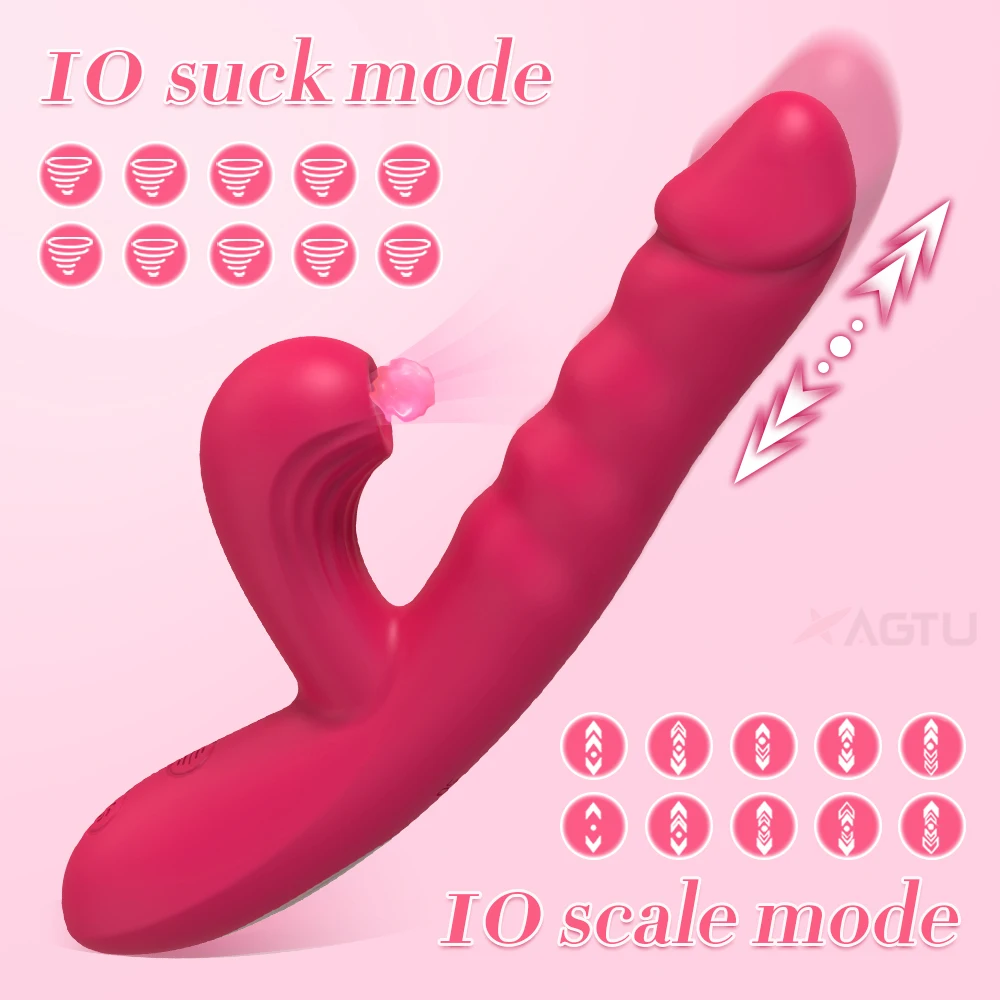 Thrusting Clitoral Sucking Vibrator for Women Clit Sucker Clitoris Stimulator Powerful G-spot Dildo Sex Toys Female Adults Goods Thrusting Clitoral Sucking Vibrator for Women Clit Sucker Clitoris Stimulator Powerful G-spot Dildo Sex Toys Female Adults Goods