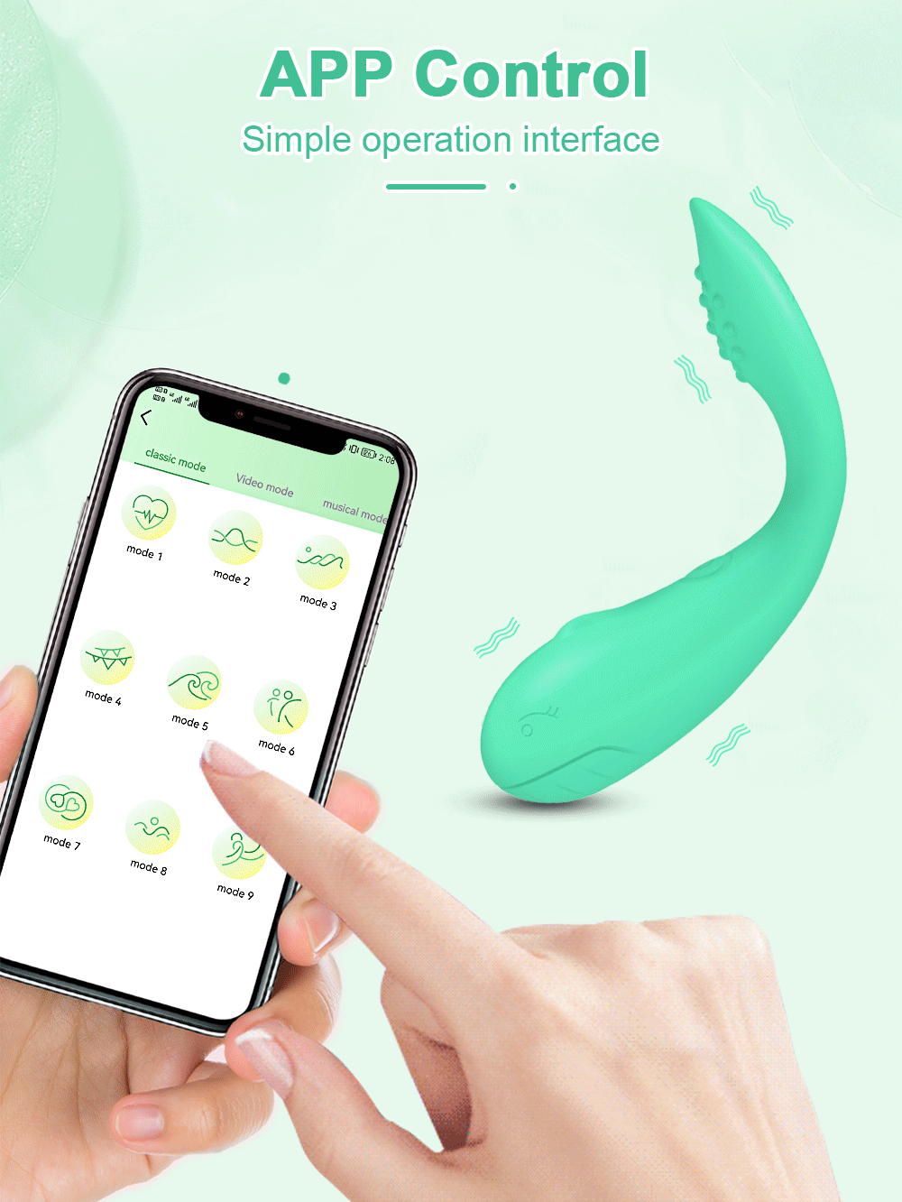 Bluetooth APP Vibrator for Women Panties with 2 Motors G Spot Dildo Massager Wearable Vibrating Love Egg Sex Toys for Adults