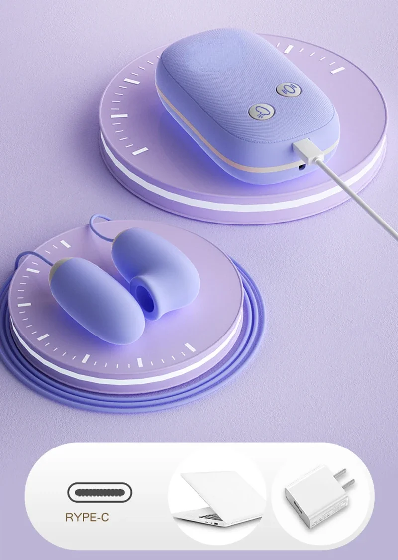 Sucking Vibrating Love Egg Massager For Women Clitoral Nipple Stimulation Quick Orgasm Sex Toys Portable Vagina Ball Adult Goods