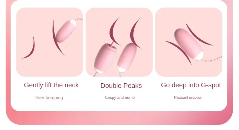 Sucking Vibrating Love Egg Massager For Women Clitoral Nipple Stimulation Quick Orgasm Sex Toys Portable Vagina Ball Adult Goods