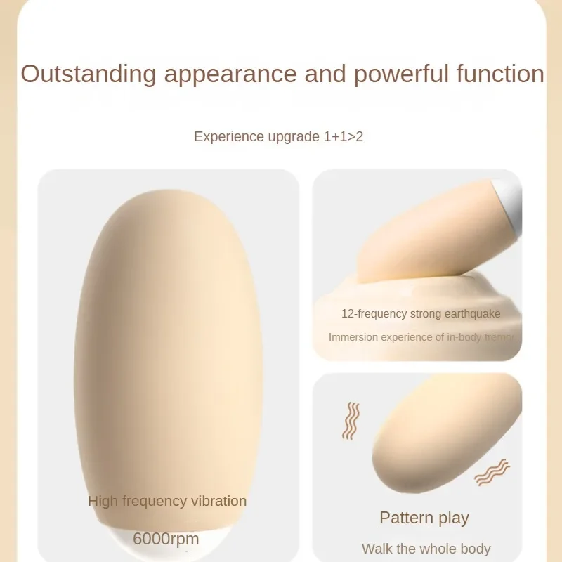Sucking Vibrating Love Egg Massager For Women Clitoral Nipple Stimulation Quick Orgasm Sex Toys Portable Vagina Ball Adult Goods