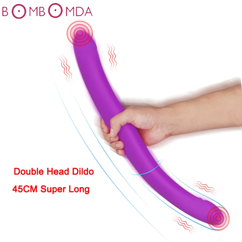 Super Long Dildo Vibrator for Women Strapless Strapon Vibrator for Lesbian Double Penetration Dildo Sex Shop for Couple Vibrator Super Long Dildo Vibrator for Women Strapless Strapon Vibrator for Lesbian Double Penetration Dildo Sex Shop for Couple Vibrator