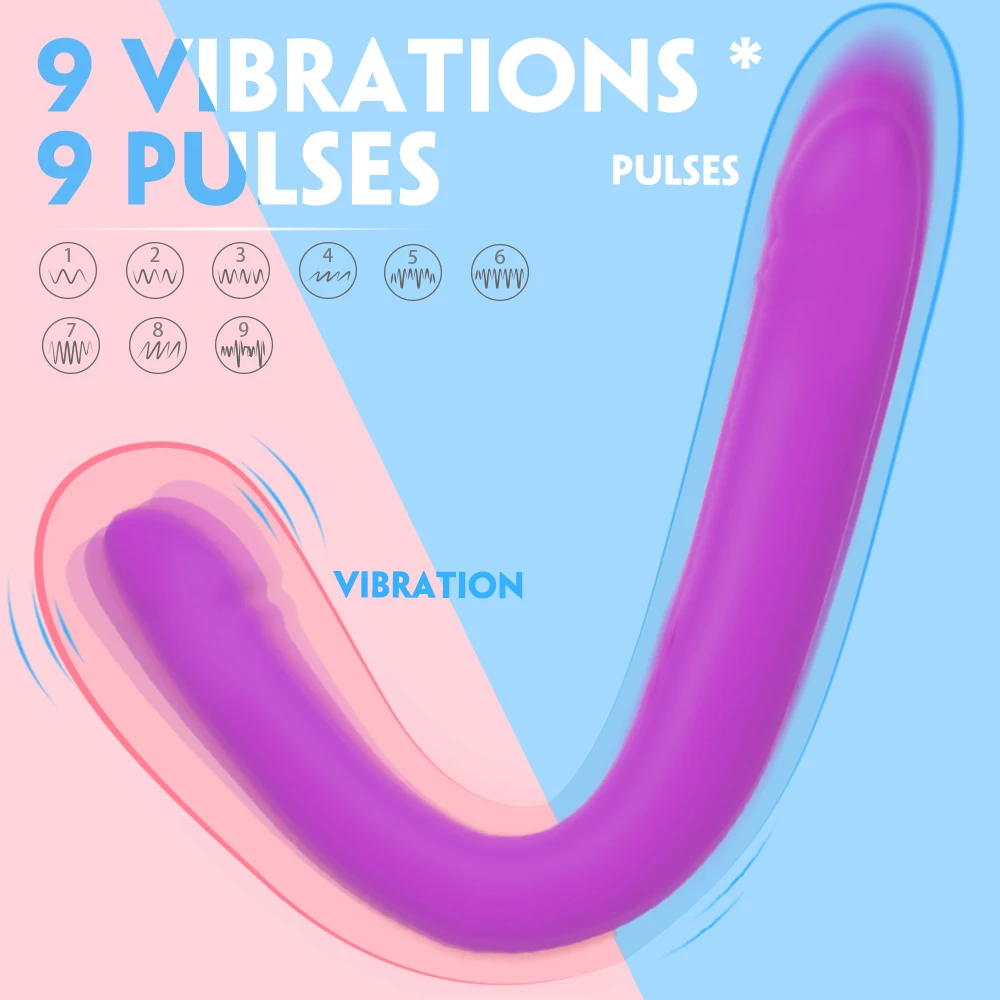 Super Long Dildo Vibrator for Women Strapless Strapon Vibrator for Lesbian Double Penetration Dildo Sex Shop for Couple Vibrator Super Long Dildo Vibrator for Women Strapless Strapon Vibrator for Lesbian Double Penetration Dildo Sex Shop for Couple Vibrator