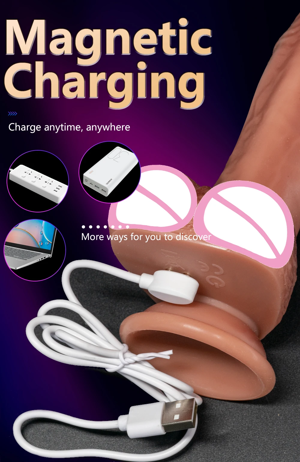 Realistic Dildo Heating Telescopic Vibrator For Women Sex Toy Female Masturbation Suction Cup Big Penis Telescopic Anal Female