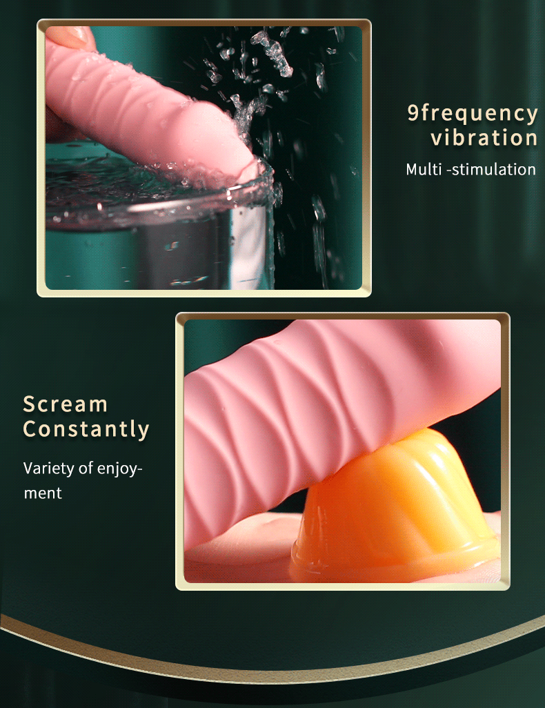 Thrusting Dildo Vibrator Sex Toys with Thrusting Vibration for Women Clit G-spot Anal Play Vagina Clitoral Stimulation Massager