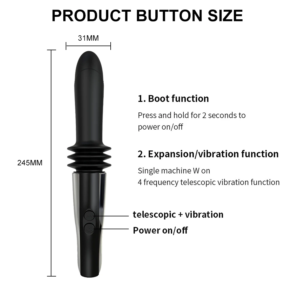 Sex Machine Telescopic Dildo Vibrator Automatic Massager G-spot Thrusting Retractable Female Masturbator Adult Sex Toy For Women Sex Machine Telescopic Dildo Vibrator Automatic Massager G-spot Thrusting Retractable Female Masturbator Adult Sex Toy For Women