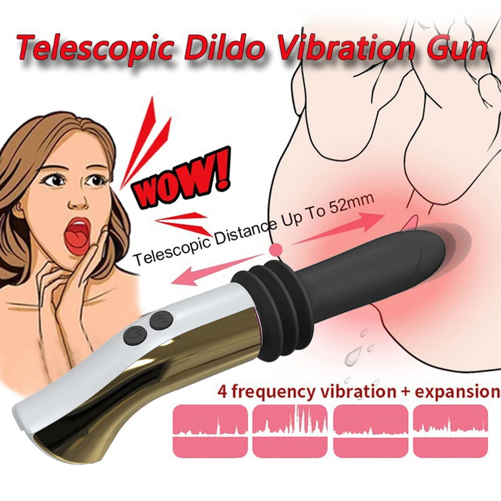 Sex Machine Telescopic Dildo Vibrator Automatic Massager G-spot Thrusting Retractable Female Masturbator Adult Sex Toy For Women Sex Machine Telescopic Dildo Vibrator Automatic Massager G-spot Thrusting Retractable Female Masturbator Adult Sex Toy For Women