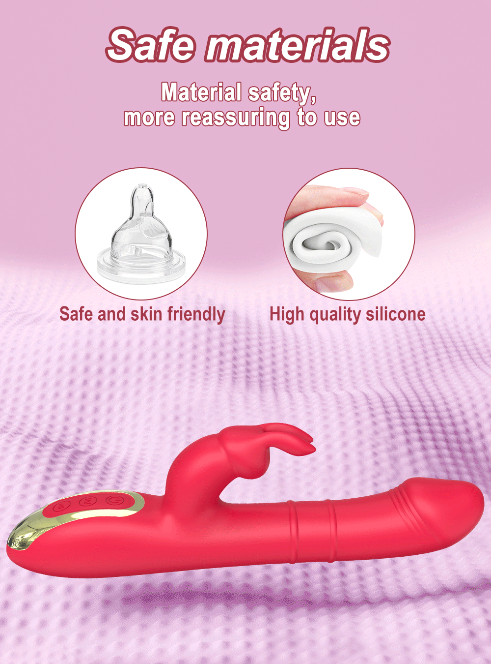 Thrusting Vibrator for Women Clitoris Stimulator Vagina Telescopic G Spot Rabbit Vibrating Dildo Female Sex Toy Adults Goods Thrusting Vibrator for Women Clitoris Stimulator Vagina Telescopic G Spot Rabbit Vibrating Dildo Female Sex Toy Adults Goods