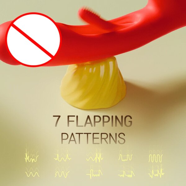 Super Powerful Tapping Flapping Vibrator for Women Realistic Dildo Clitoris Stimulator G-Spot Massager Stick Adults Sex Toys 18