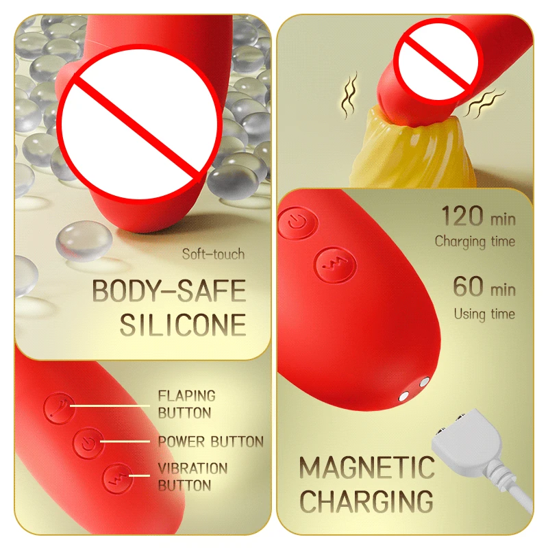 Super Powerful Tapping Flapping Vibrator for Women Realistic Dildo Clitoris Stimulator G-Spot Massager Stick Adults Sex Toys 18 Super Powerful Tapping Flapping Vibrator for Women Realistic Dildo Clitoris Stimulator G-Spot Massager Stick Adults Sex Toys 18