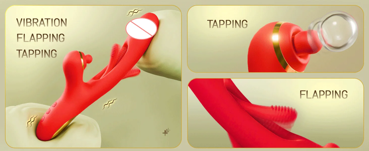 Super Powerful Tapping Flapping Vibrator for Women Realistic Dildo Clitoris Stimulator G-Spot Massager Stick Adults Sex Toys 18 Super Powerful Tapping Flapping Vibrator for Women Realistic Dildo Clitoris Stimulator G-Spot Massager Stick Adults Sex Toys 18