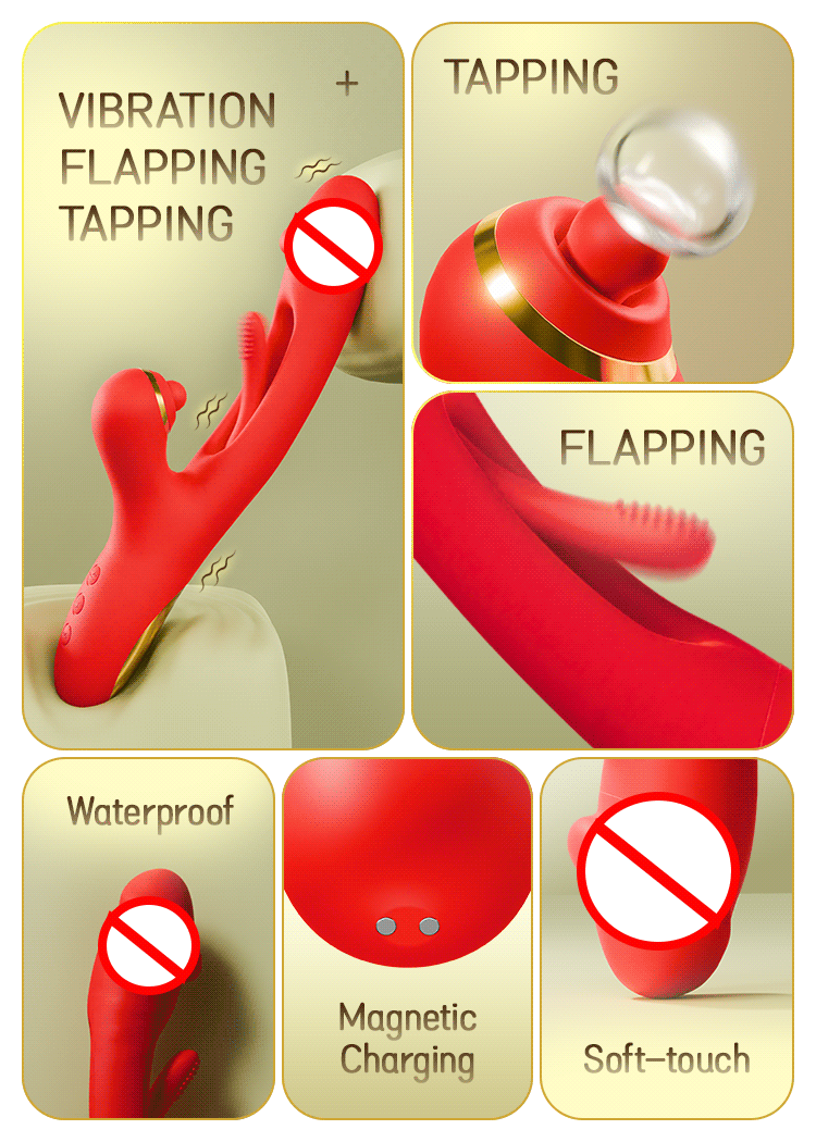 Super Powerful Tapping Flapping Vibrator for Women Realistic Dildo Clitoris Stimulator G-Spot Massager Stick Adults Sex Toys 18 Super Powerful Tapping Flapping Vibrator for Women Realistic Dildo Clitoris Stimulator G-Spot Massager Stick Adults Sex Toys 18