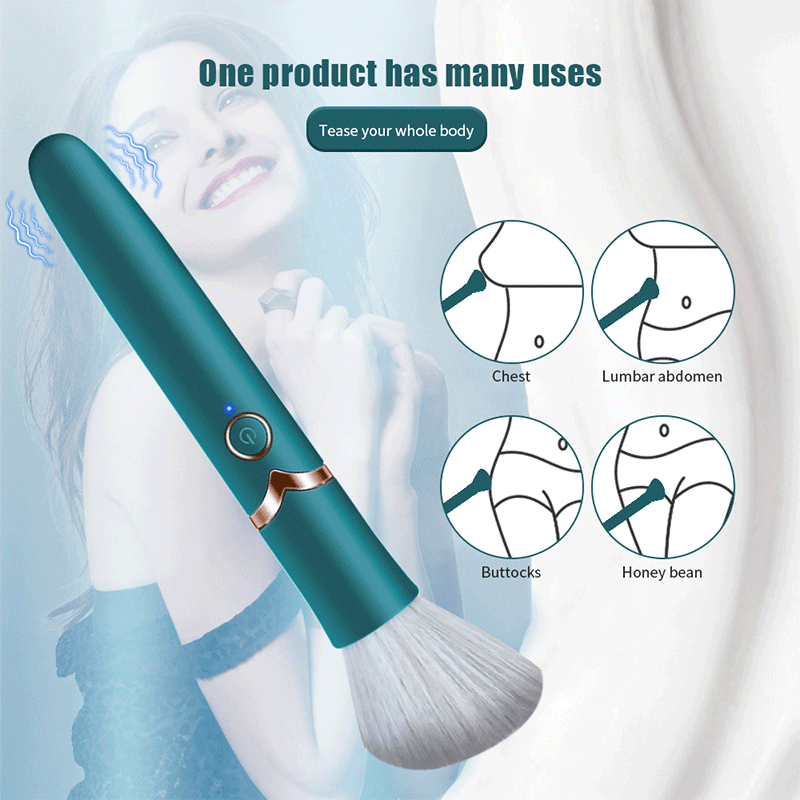 Vibrators Makeup Brush 10-Mode Vibration Clit Women Bullet Massager Discreet Sex Toy Waterproof Vibromasseuur Femme