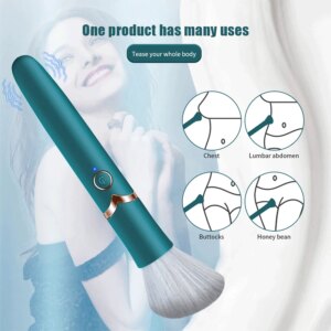Vibrators Makeup Brush 10-Mode Vibration Clit Women Bullet Massager Discreet Sex Toy Waterproof Vibromasseuur Femme