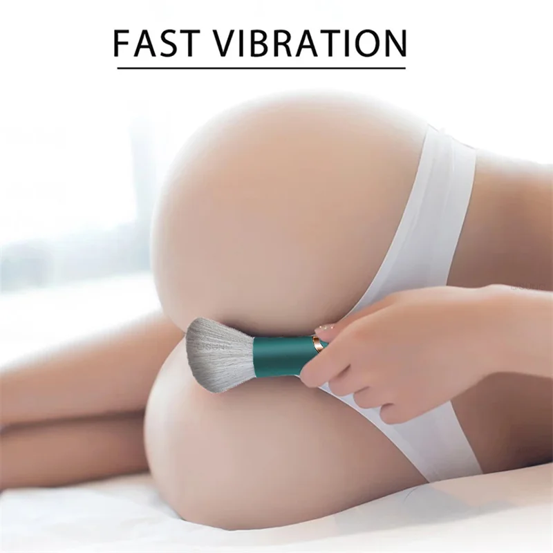 Vibrators Makeup Brush 10-Mode Vibration Clit Women Bullet Massager Discreet Sex Toy Waterproof Vibromasseuur Femme