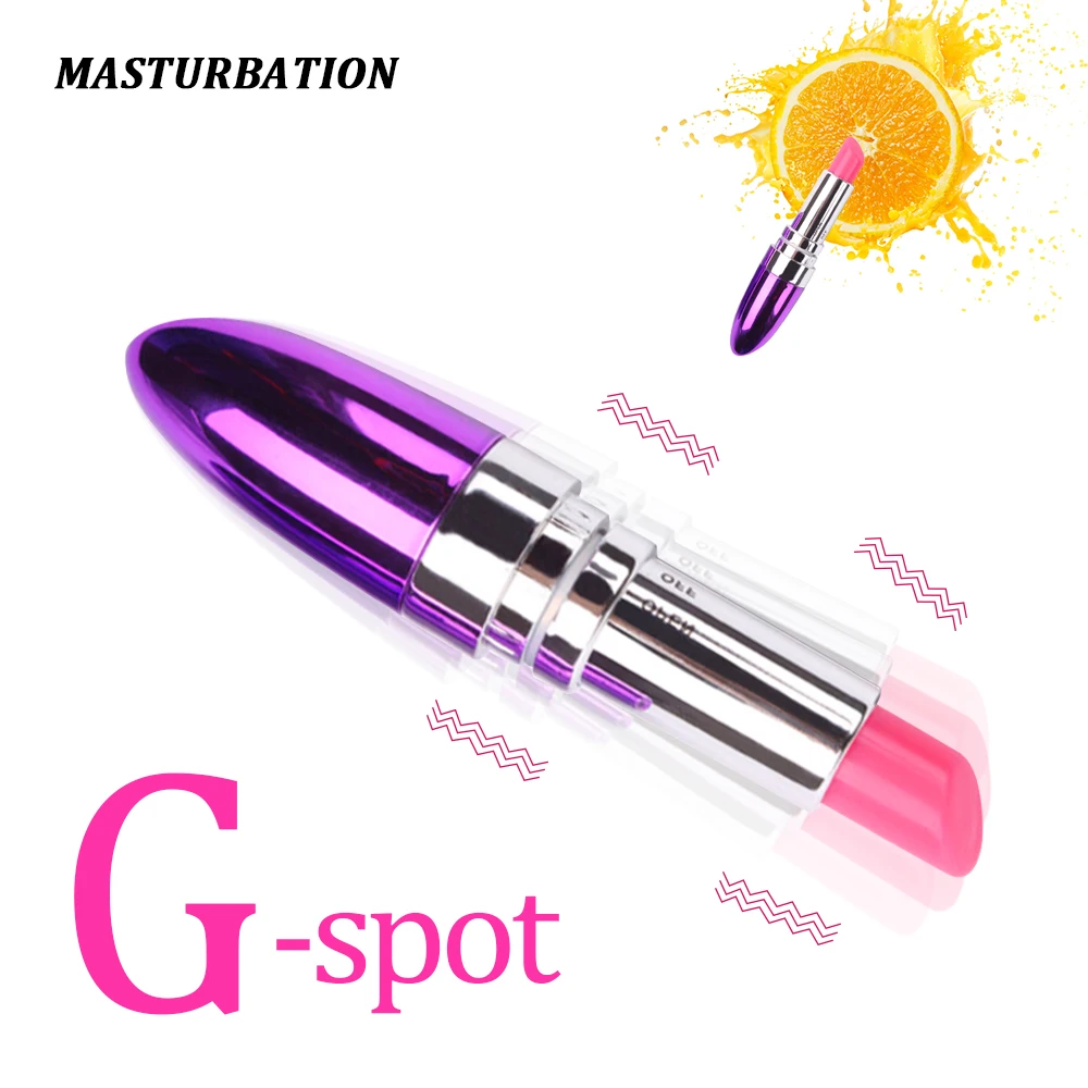 Mini Lipstick Vibrator Discreet Appearance CLITORIS G Spot Massage Vagina Stimulation Adult Masturbation Sex Toys For Women