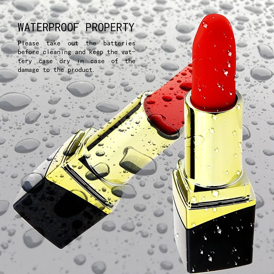 Bullet Lipstick G Spot Vibrator Lipstick Shaped Tip with 10 Vibration Modes Discreet Pocket Womens Clitoral Rechargeable Bullet Lipstick G Spot Vibrator Lipstick Shaped Tip with 10 Vibration Modes Discreet Pocket Womens Clitoral Rechargeable