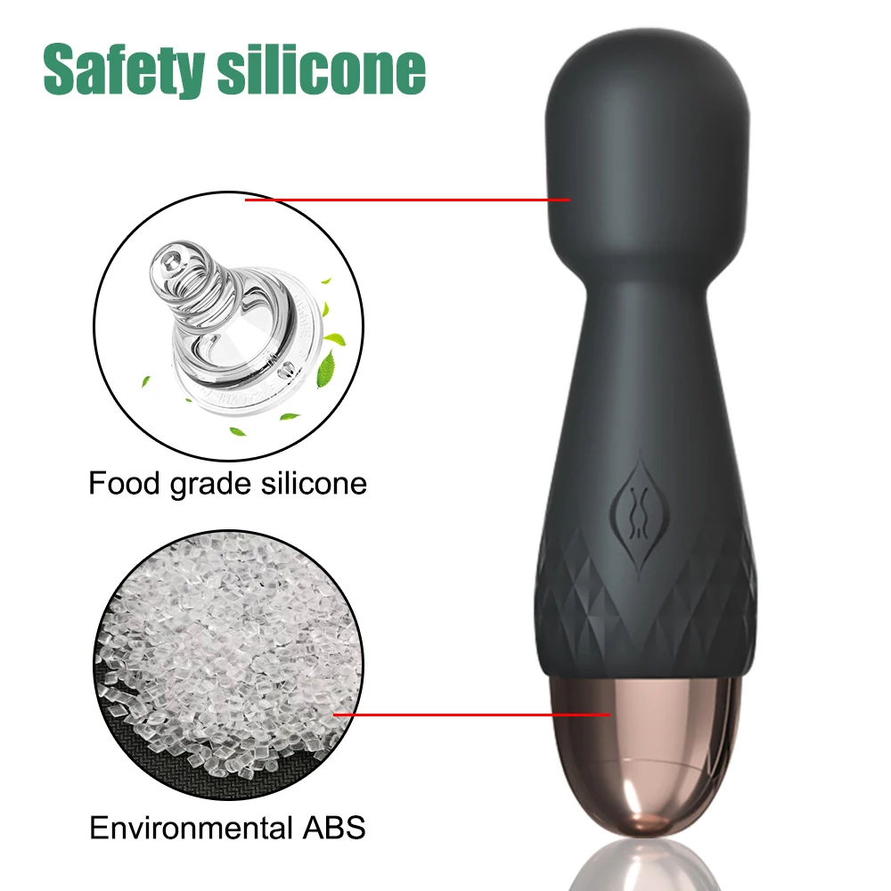 10cm Short Vibrators for Women Nipple Clitoris Stimulator Breast Vaginal Anal Plug Female Masturbator Magic Wand Sex Toys Couple