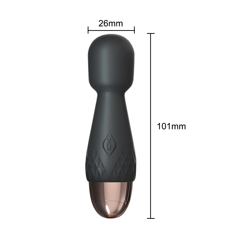 10cm Short Vibrators for Women Nipple Clitoris Stimulator Breast Vaginal Anal Plug Female Masturbator Magic Wand Sex Toys Couple