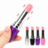 Mini Discreet Lipstick Vibrator Waterproof Vibrating Jump Egg Bullet G-spot clitoris Massage Sex Toy for Women Masturbator Quiet
