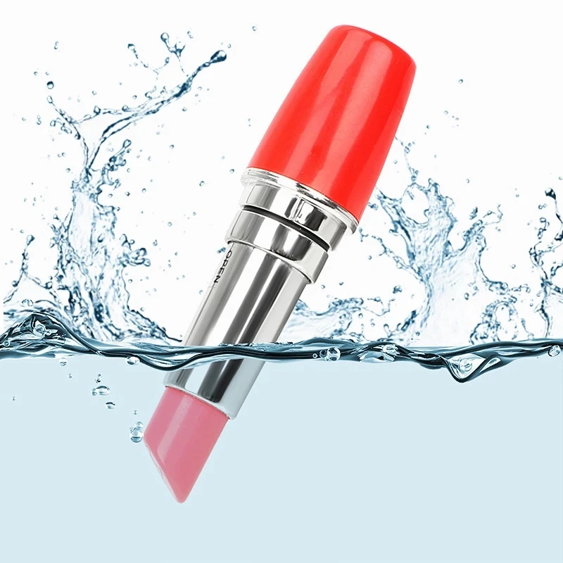 Mini Discreet Lipstick Vibrator Waterproof Vibrating Jump Egg Bullet G-spot clitoris Massage Sex Toy for Women Masturbator Quiet