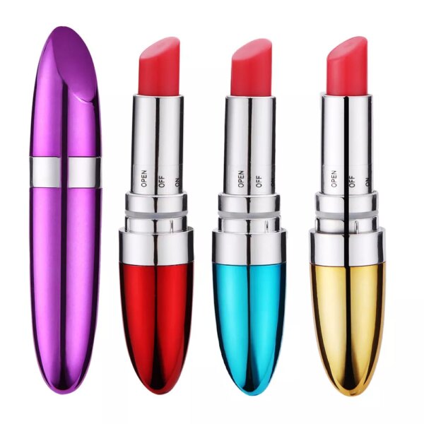 Mini Lipstick Discreet Appearance Vibrating CLITORIS GSpot TINY Massage Vagina Stimulation Adult Masturbation Sex Toys For Women