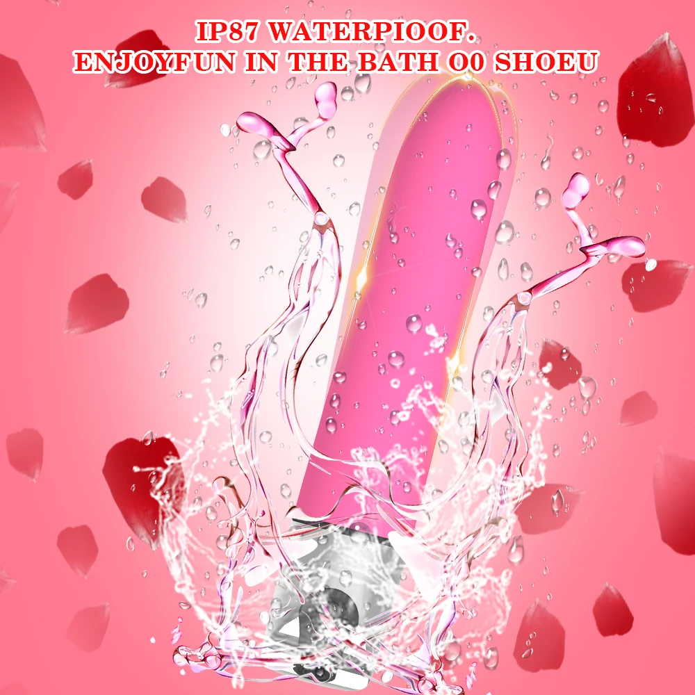 Powerful G Spot Mini Bullet Vibrators for Women Discreet Portable Sex Toys Small Bullets Vibrator Waterproof Clitoral Stimulator
