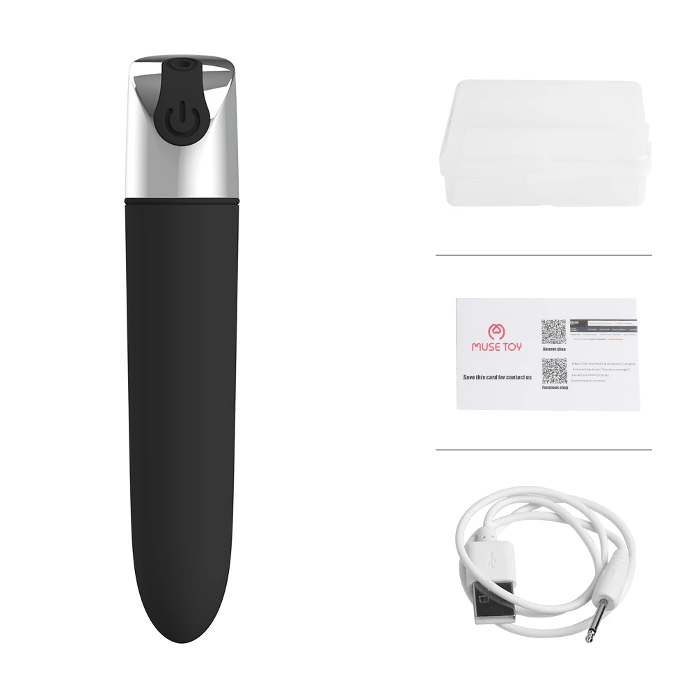 Powerful G Spot Mini Bullet Vibrators for Women Discreet Portable Sex Toys Small Bullets Vibrator Waterproof Clitoral Stimulator