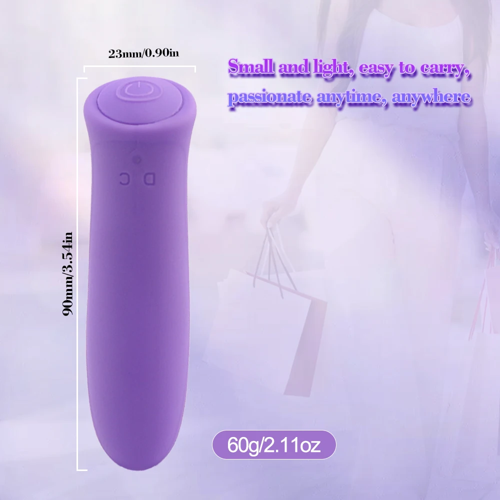 G-Spot Bullet Vibrators for Women Discreet Portable Sex Toys Small Powerful Bullets Vibrator Mini Waterproof Clitoral Stimulator