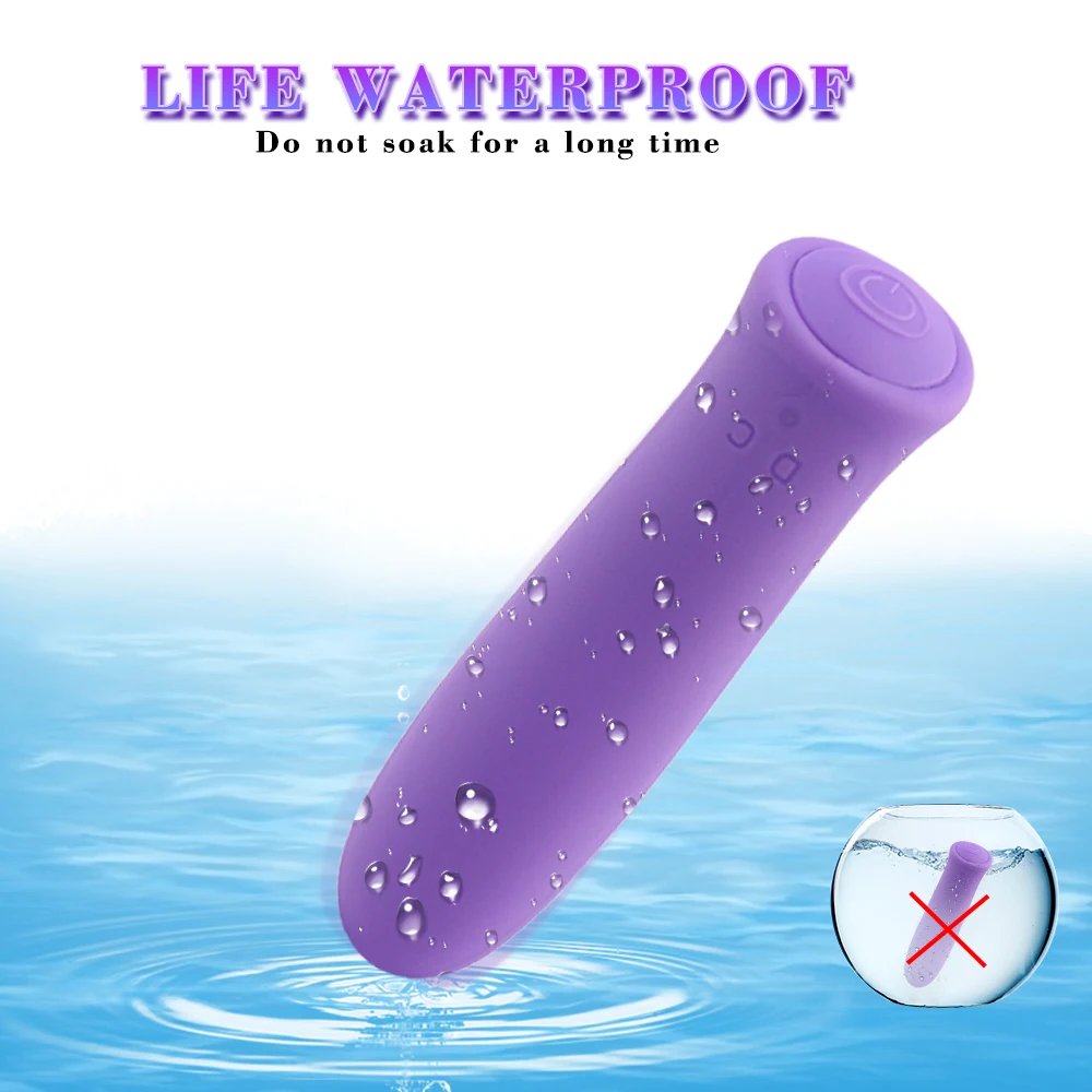 G-Spot Bullet Vibrators for Women Discreet Portable Sex Toys Small Powerful Bullets Vibrator Mini Waterproof Clitoral Stimulator