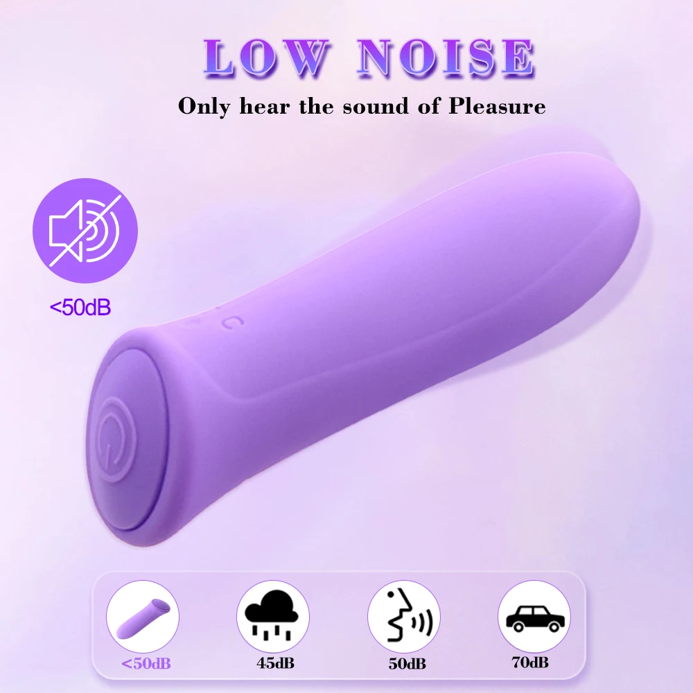G-Spot Bullet Vibrators for Women Discreet Portable Sex Toys Small Powerful Bullets Vibrator Mini Waterproof Clitoral Stimulator