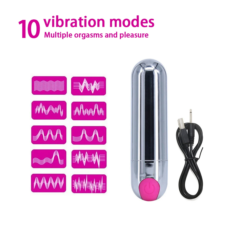 G-Spot Bullet Vibrators for Women Discreet Portable Sex Toys Small Powerful Bullets Vibrator Mini waterproof Clitoral Stimulator