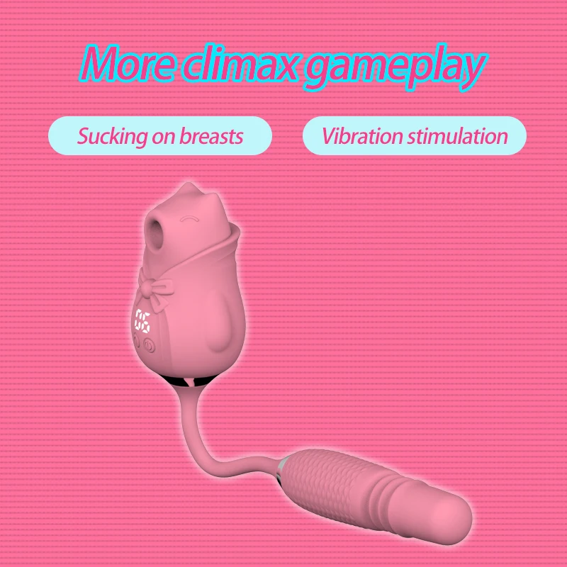 Sucking Vibrator G Spot Dildo Nipple Clitoris Stimulator Vaginal Massage Led Sex Toys for Woman Masturbator Penetration Discreet