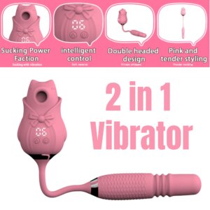 Sucking Vibrator G Spot Dildo Nipple Clitoris Stimulator Vaginal Massage Led Sex Toys for Woman Masturbator Penetration Discreet