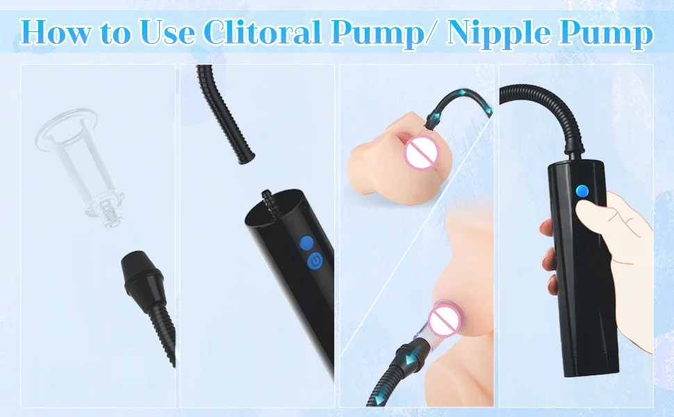 Electric Pussy Pump Vagina Clitoris Sucker Breast Messager for Women Clit Vibrator Remote Nipple Enlarge Vacuum Pump Cover Electric Pussy Pump Vagina Clitoris Sucker Breast Messager for Women Clit Vibrator Remote Nipple Enlarge Vacuum Pump Cover