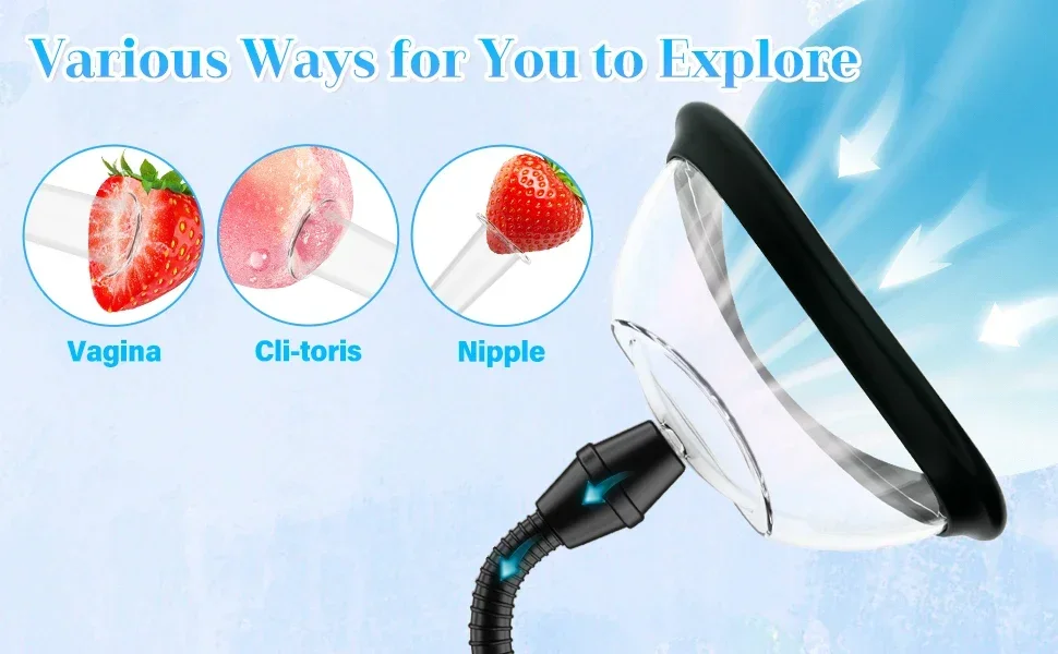 Electric Pussy Pump Vagina Clitoris Sucker Breast Messager for Women Clit Vibrator Remote Nipple Enlarge Vacuum Pump Cover Electric Pussy Pump Vagina Clitoris Sucker Breast Messager for Women Clit Vibrator Remote Nipple Enlarge Vacuum Pump Cover