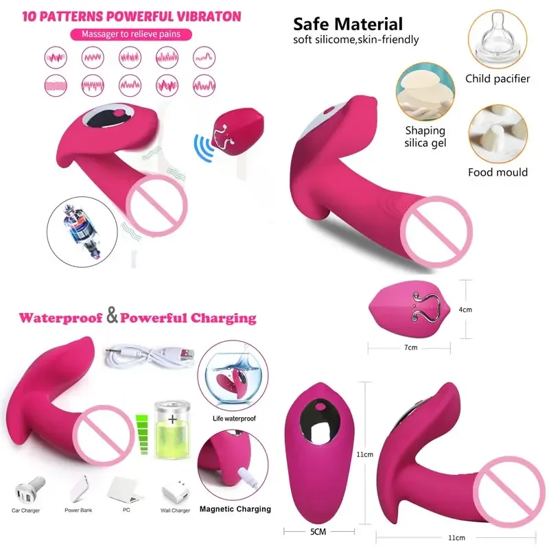 Rechargable Bucetinha Vaginette Female Underwear Pusy Silicone Penis Breast Sucking Sex Women Vibrator Men Role-playing Rechargable Bucetinha Vaginette Female Underwear Pusy Silicone Penis Breast Sucking Sex Women Vibrator Men Role-playing