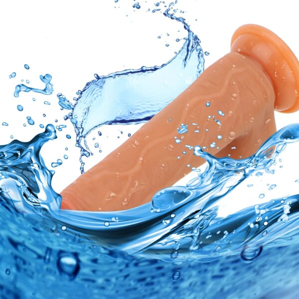 22cm Realistic Penis Heated Dildo Automatic Stretching Vibrators for Women Vaginal Anal Plug Female Masturbator Sex Toys Adults