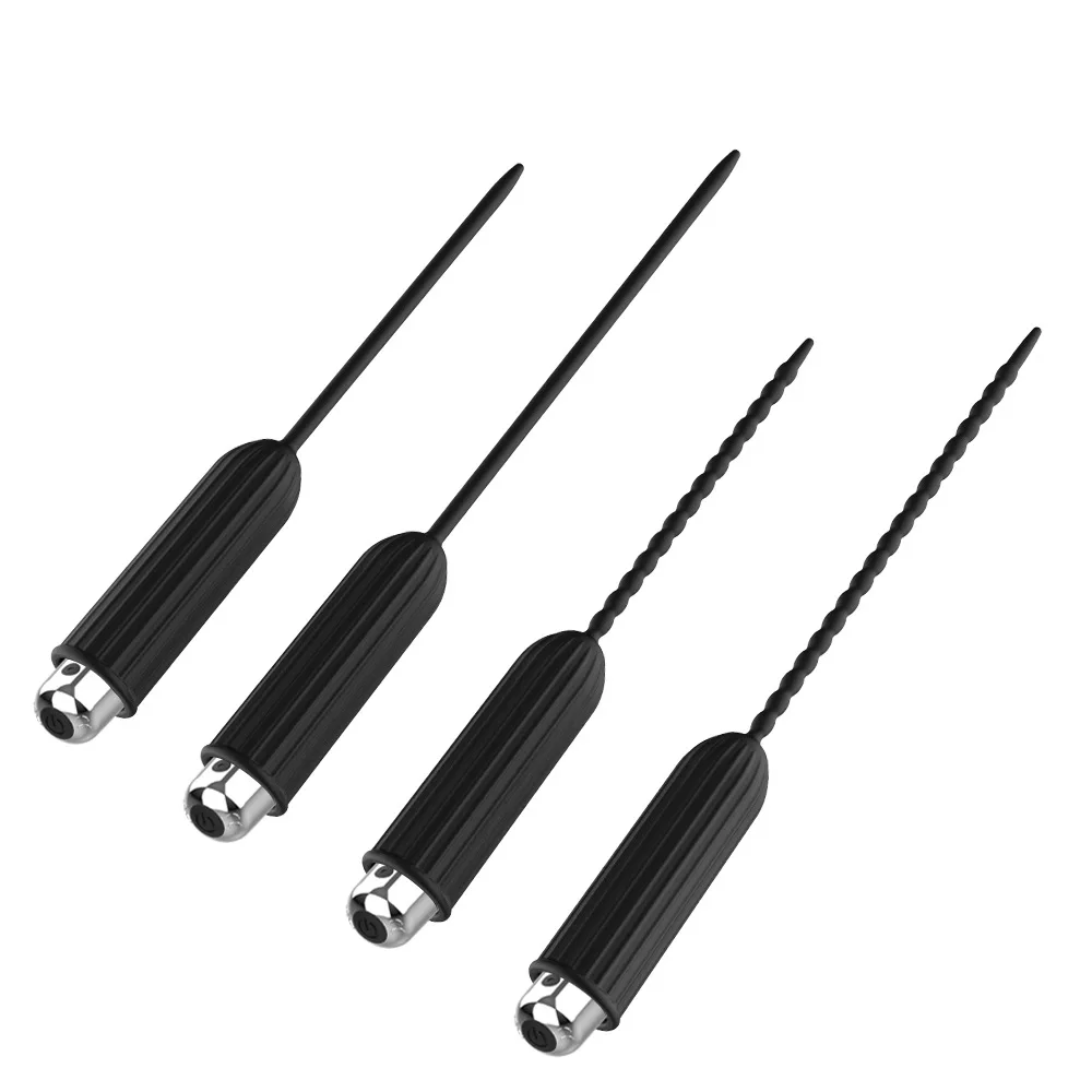 Urethral Sounds Dilator Vibrators for Men Penis Plug Catheter Medical Delay Exerciser Male Masturbator Sex Toys Adults 18 Erotic