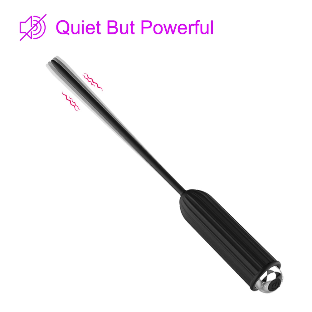 Urethral Sounds Dilator Vibrators for Men Penis Plug Catheter Medical Delay Exerciser Male Masturbator Sex Toys Adults 18 Erotic