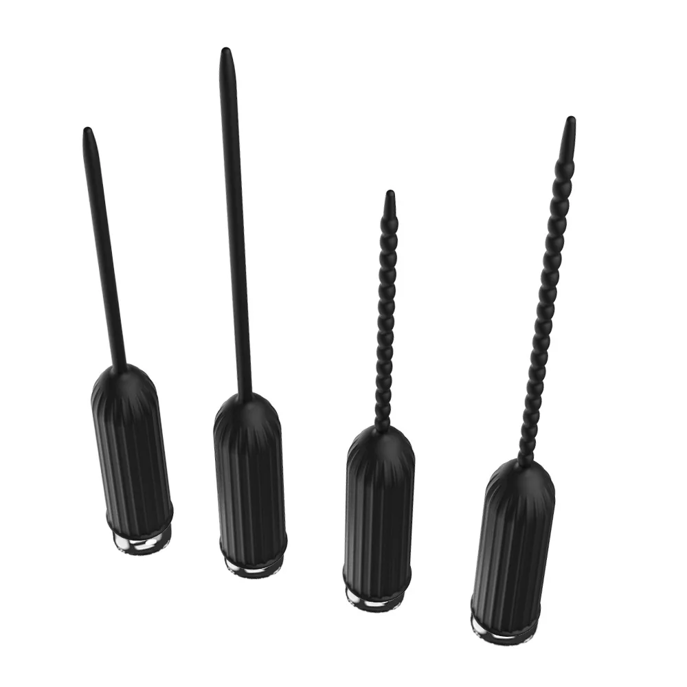 Urethral Sounds Dilator Vibrators for Men Penis Plug Catheter Medical Delay Exerciser Male Masturbator Sex Toys Adults 18 Erotic