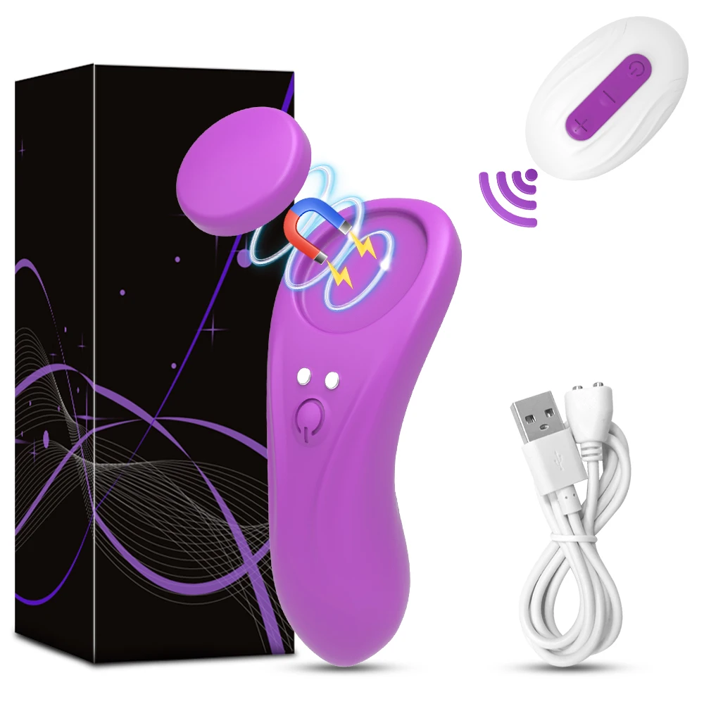 Mini Wearable Panties Vibrator Remote Control Clitoris Stimulator Massage Female Masturbator Sex Toys for Women Adult Supplies