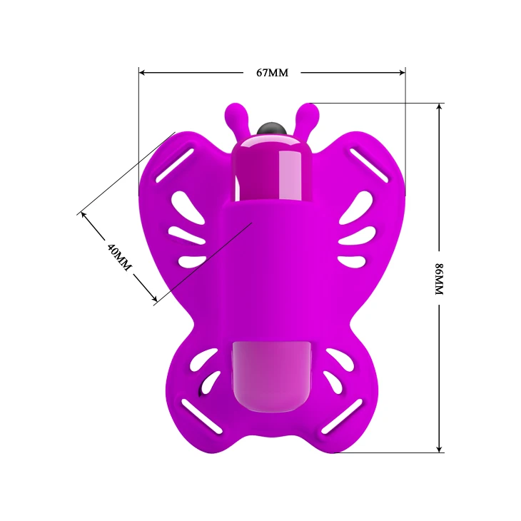 Pretty Love 10 Speed Butterfly Strap-on Dildos Wearable Panty Clitoris Vibrating Panties Vibrators For Women  Sex toy for women