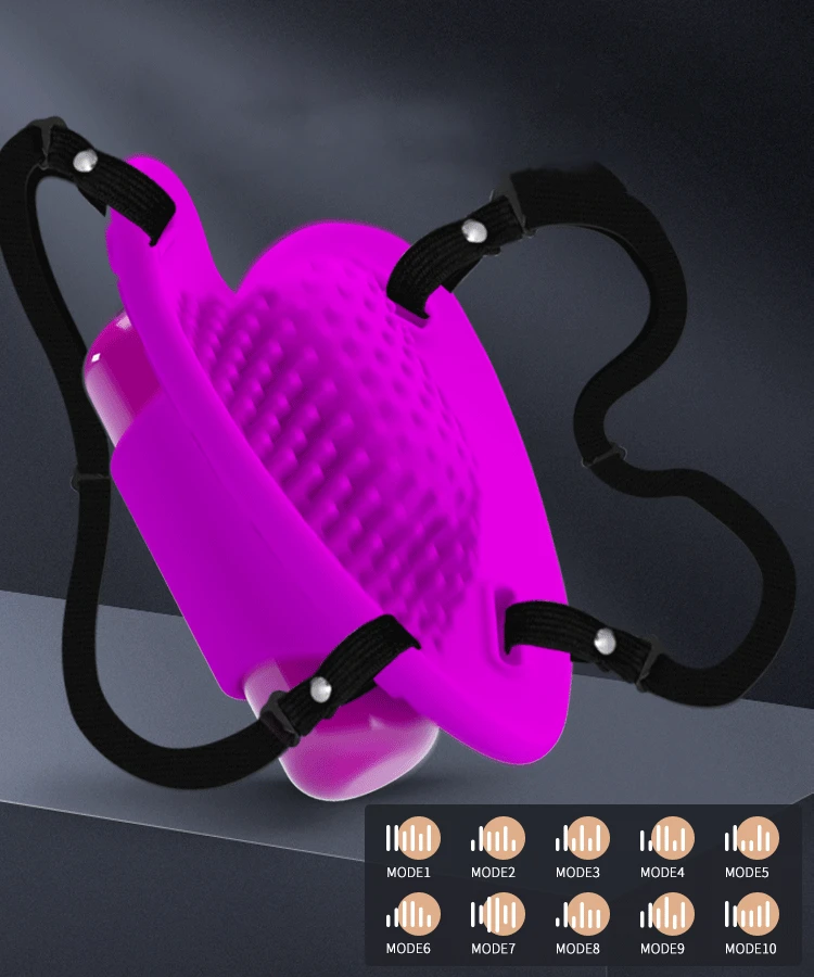 Pretty Love 10 Speed Butterfly Strap-on Dildos Wearable Panty Clitoris Vibrating Panties Vibrators For Women  Sex toy for women
