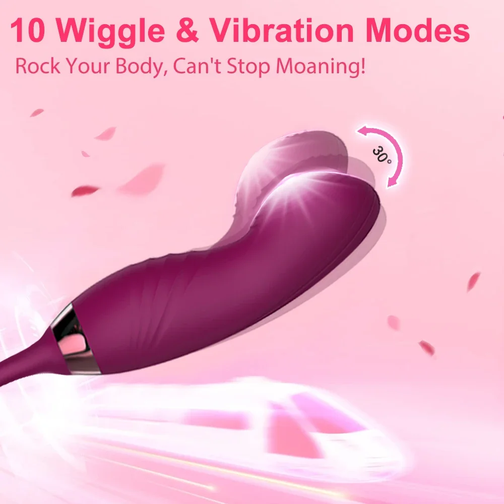 Rose Sucking Vibrator for Women Vagina Patting Clit Stimulator G Spot Dildo Vibrating Female Masturbator Massage Adult Sex Toy